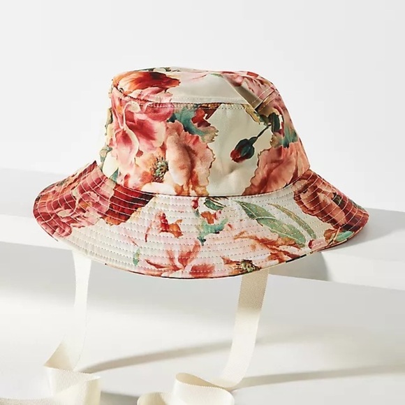 Free People Accessories - Free People Anthropologie X Wyeth Romy Hat Floral Bucket Hat